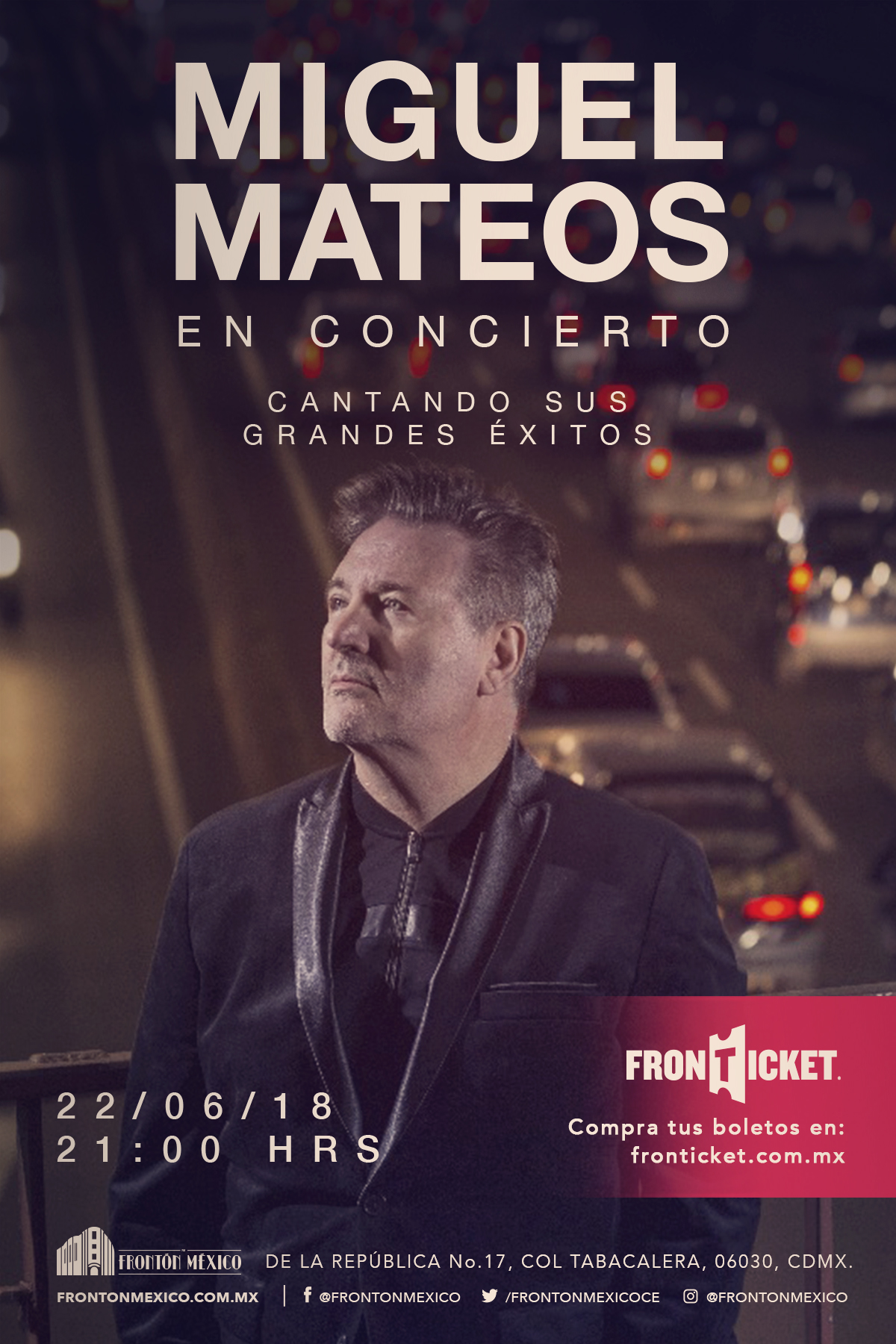 Miguel Mateos regresa a la CDMX de la mano de su gira Solos en América