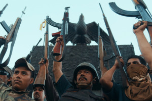 La gente michoacana levantándose en armas. Foto: Especial.