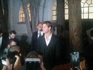 Hemsworth se mostró accesible en su visita a la Ciudad de México. Foto: Ángel Caballero.