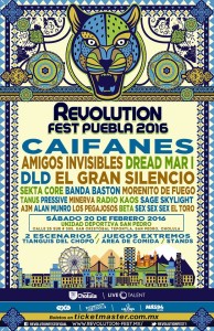 Revolution Fest Cartel 20 de Feb 2016