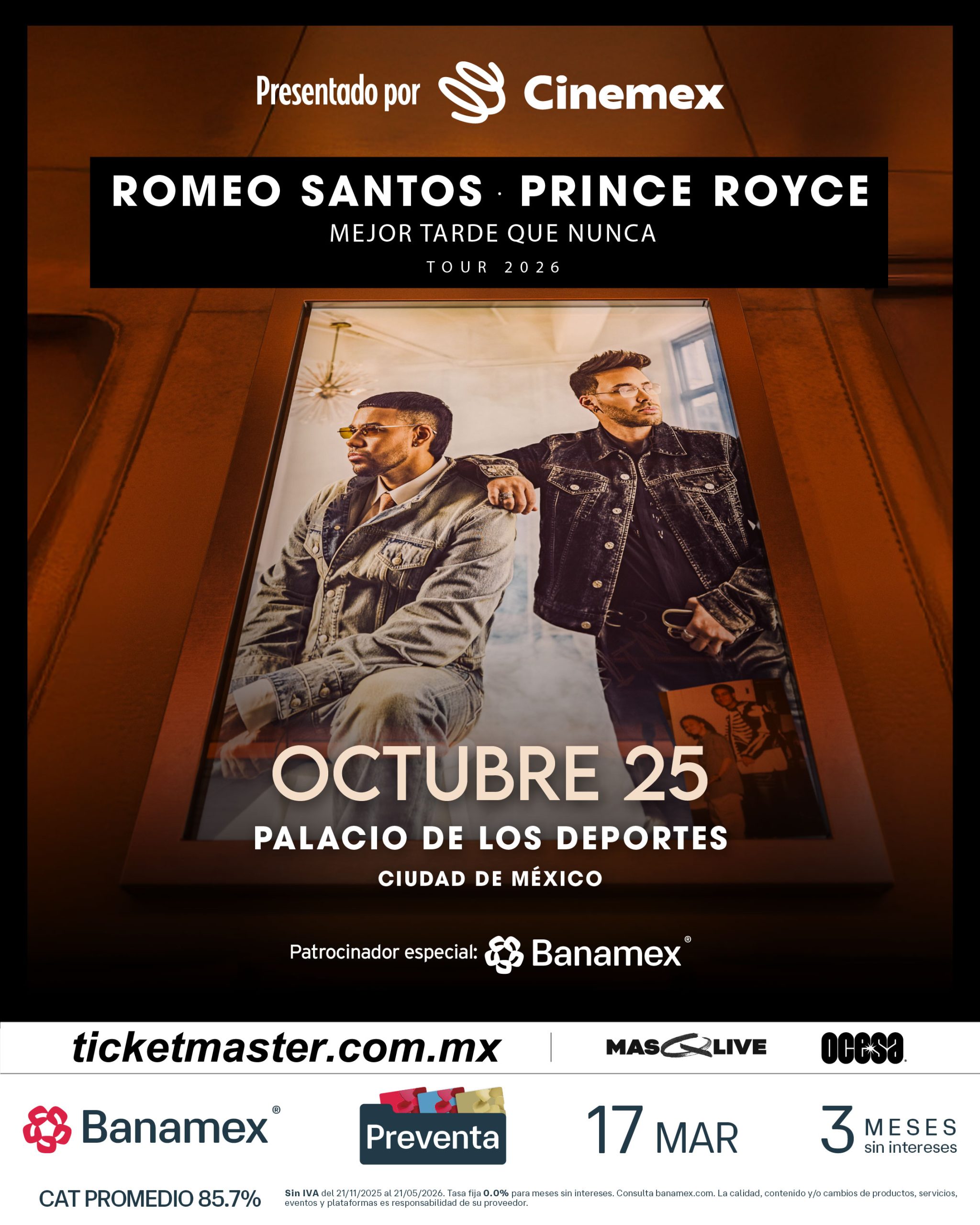 Romeo Santos y Prince Royce